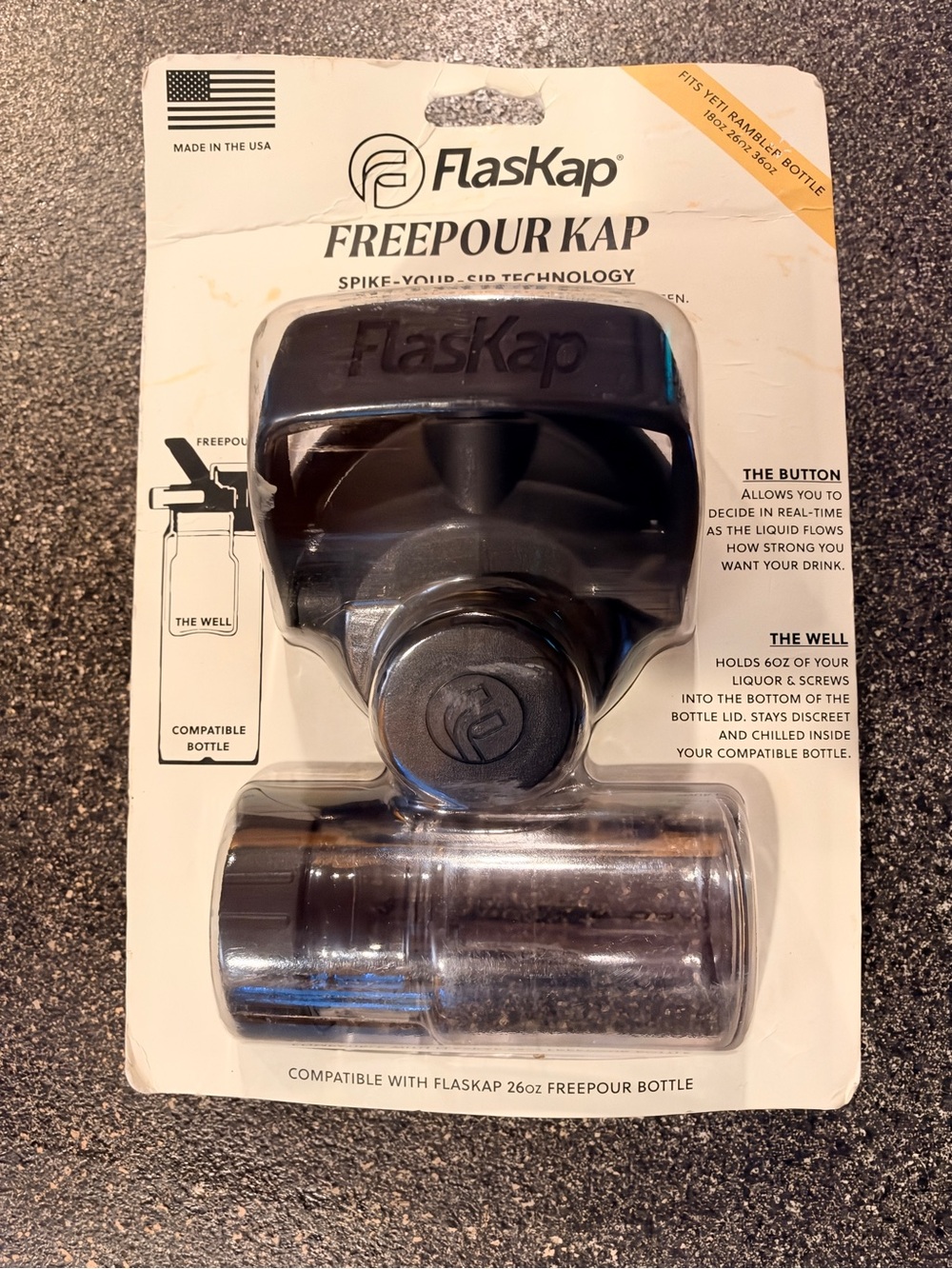 Flaskap FreePour Kap